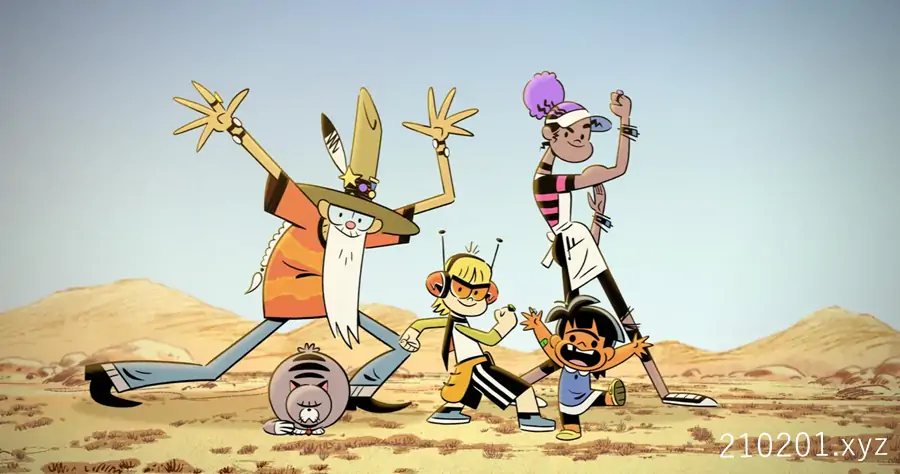 宇宙小子（宇宙小英雄）Kid Cosmic 科幻喜剧动画片英文版全三季共24集下载