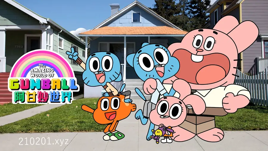 阿甘妙世界 The Amazing World of Gumball 少儿英语启蒙动画片1-6季+番外视频带中英文双语字幕全集下载