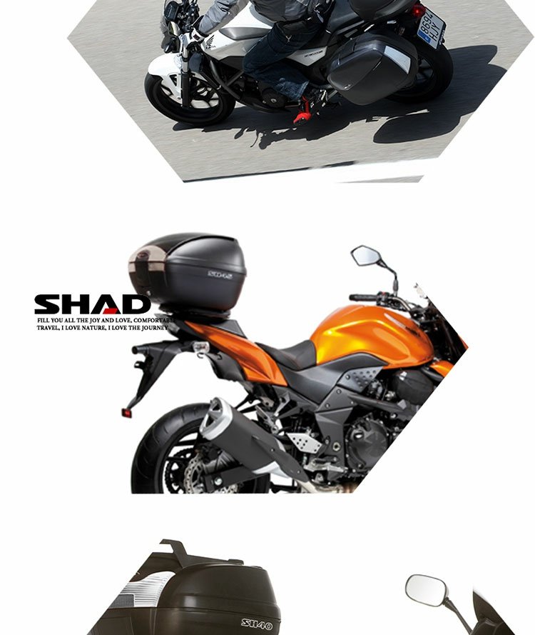 Thân xe máy Xia De SH29 xe tay ga điện Yamaha Qiao Gefu Xi Xun Eagle 125 hộp đuôi hộp đựng đồ xe máy