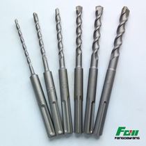 Carré Great King Drill Five Pit Shock Drill Drill Bit électrique de forage SDS-MAX allongé au-dessus de la paroi pivotant gluten de lusine de forage 280-500