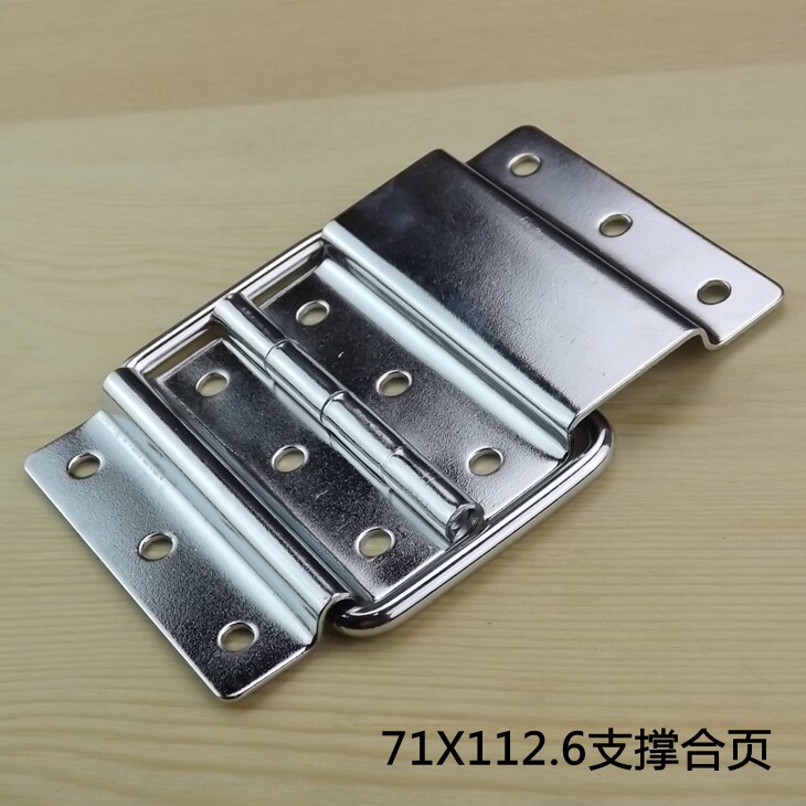 Toolbox pass box aviation box accessories aluminum leather case catch box prop box bracing hinge