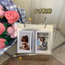 ins transparent acrylic insert photo frame mini 3 inch picket photo collection Star Girl desktop ornaments