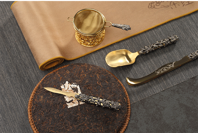 Morning tea set kung fu tea accessories knives ChaGa tea tea shovel) tea accessories