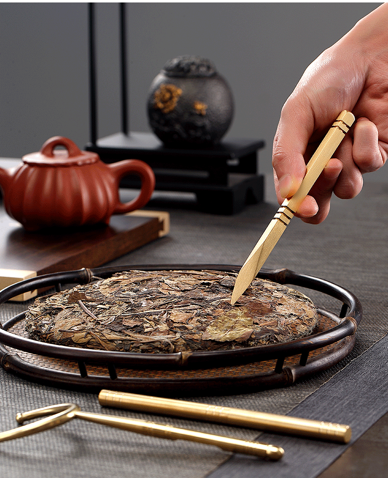 Morning high kung fu tea accessories pry dao pu 'er tea cups fork puer tea special tea ChaZhen awl