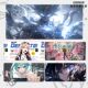 Oversized mouse pad game anime mat desk pad computer keyboard wrist pad mouse pad anti-slip edge lock