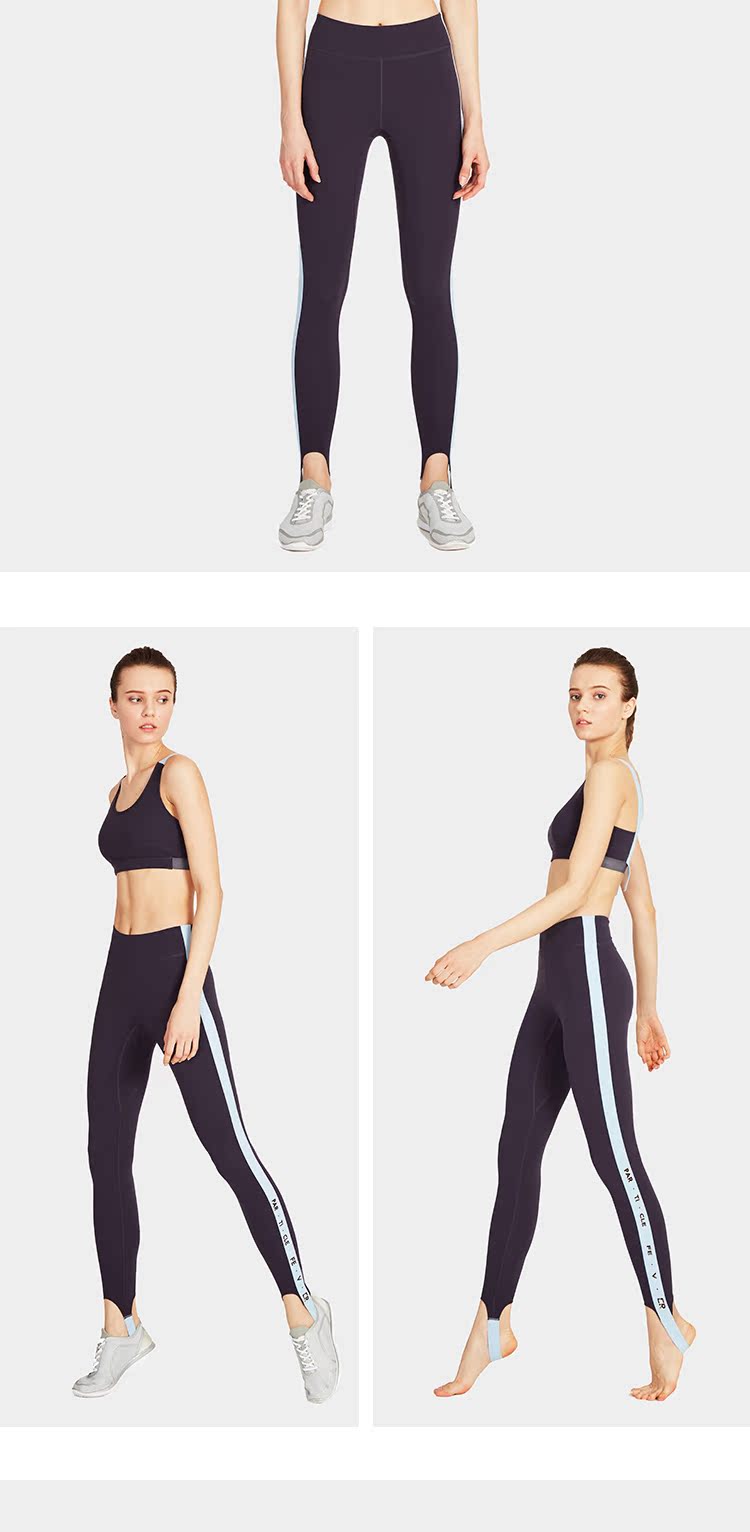 Particle Fever PF lady khô nhanh logo dây đeo vai đồ lót thể thao cường độ cao áo bra chạy bộ