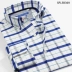 Mùa thứ năm mùa thu và mùa đông cotton kẻ sọc dày áo sơ mi nam dài tay oxford sanding thường thanh niên áo sơ mi nam áo sơ mi jean nam Áo