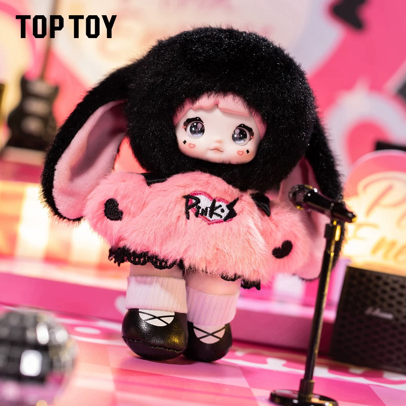 Toptoy Nuo Mi Er Pink Energy Vinyl Plush Blind Box Cute Doll Toy Gift Trendy Toy Birthday Gift