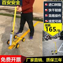 Paint marking car parking space road runway basketball court line drawing artifact warehouse workshop road spray paint marking direct sales