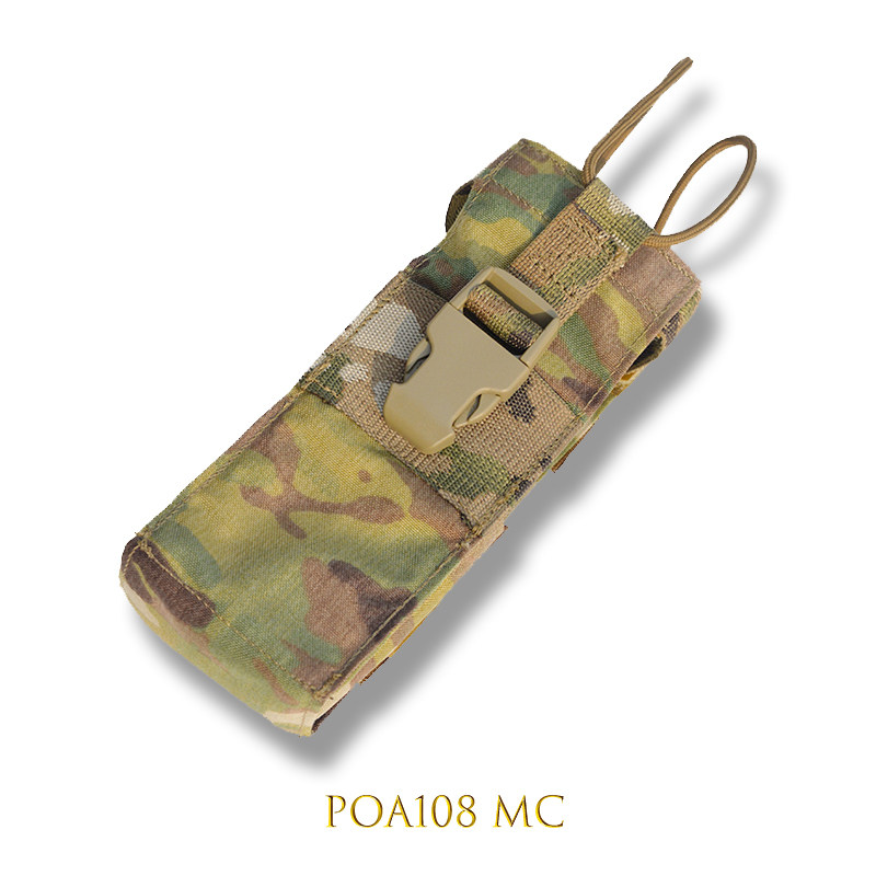 POA108 fork ATS Radio Pack Military Fan Outdoor MOLLE Tactical Walkie-Talkie Kit