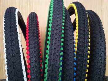 26*1.95/2.125 Mountain Bike Colorful Tires 24*2.125 Outer Tires 20*1.95 Bicycle Outer Tires Inner Tubes
