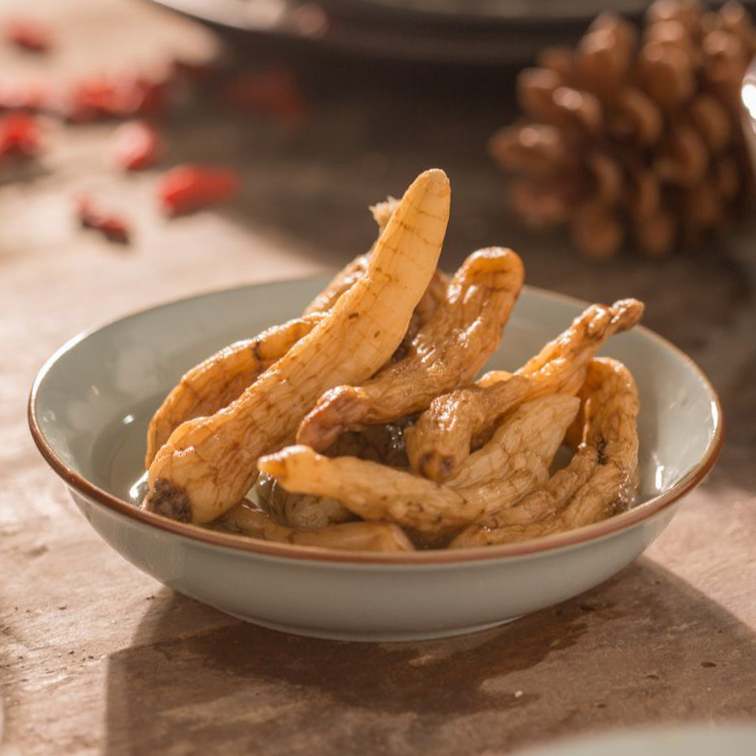 Marine Lingling Zhen-Sichuan Qingchuan Gastrodin Dry Goods Small Gastrodin Imitation Wild No Sulphur Lavender Red Gastrodia 120g