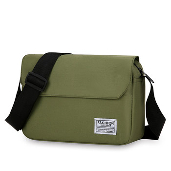 Crossbody bag men's bag mobile phone bag oxford cloth sports backpack men's new korean version large capacity men's bag shoulder bag