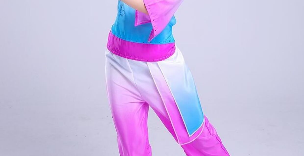 Phong cách Xiaohe thứ chín, điệu nhảy của trẻ em, đạo cụ tambourine của trang phục, điệu nhảy yangko cổ điển đồ đẹp cho bé gái