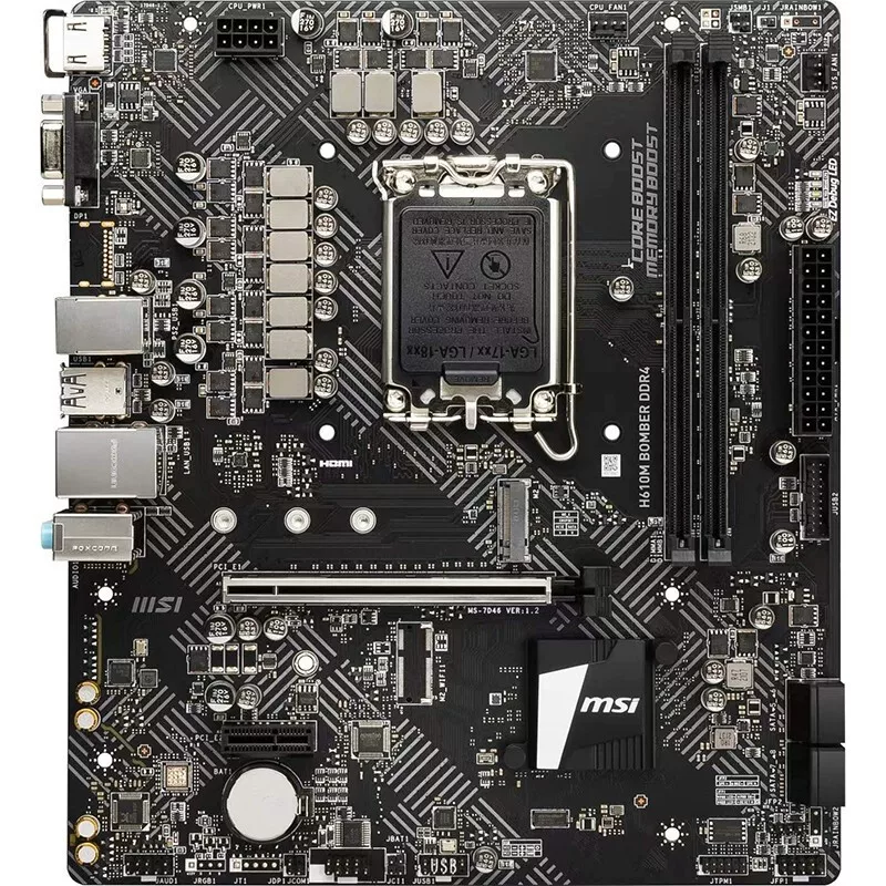 Сборка в Сиане материнская плата B660 набор процессора Intel I5 12400F 12490F 12600KF