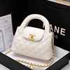 New Genuine Chanel Bag for Women, Genuine Leather, Designer Brand, Fashionable and Versatile, Crossbody and Shoulder Bag with Quilted Pattern