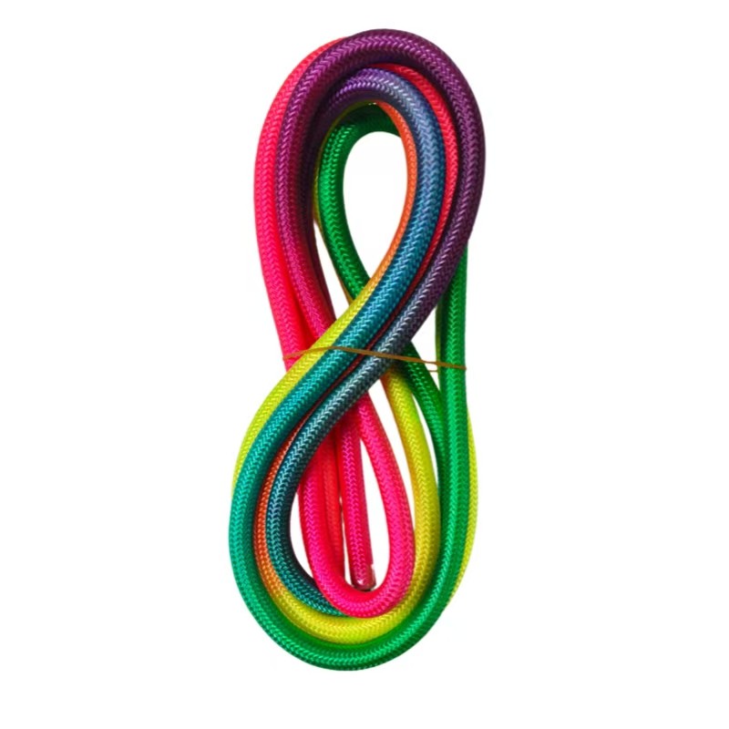 新体操用ロープ／綿麻の体操用品、カラフルなナイロンロープ、体操5種目競技トレーニングおよびフィットネス機器