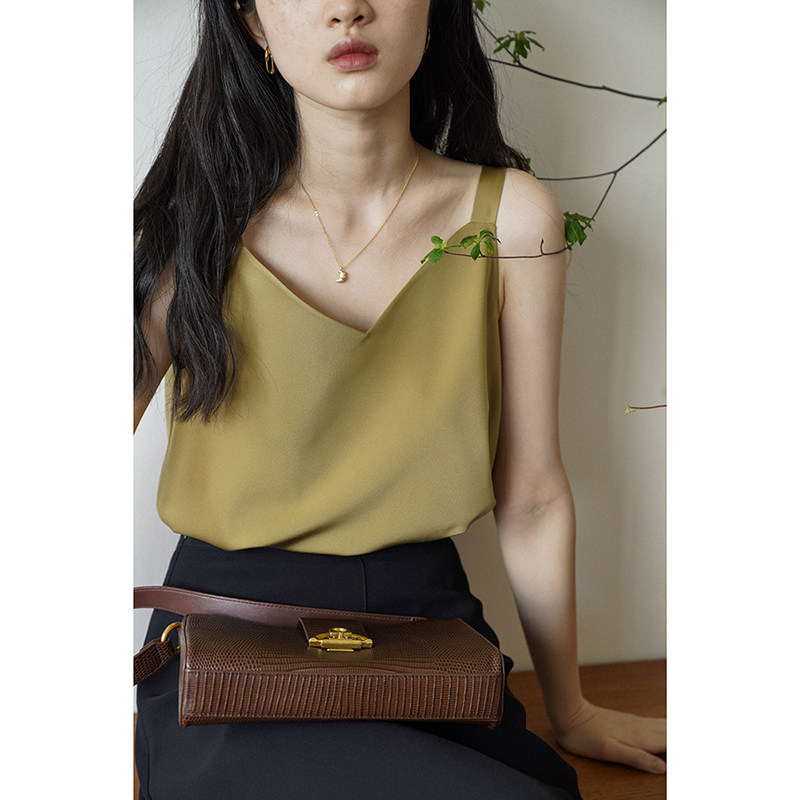 O ' Rey's BI into a single product Advanced sensation Microsatin small harness Vest Suits in Loose Blouse Summer