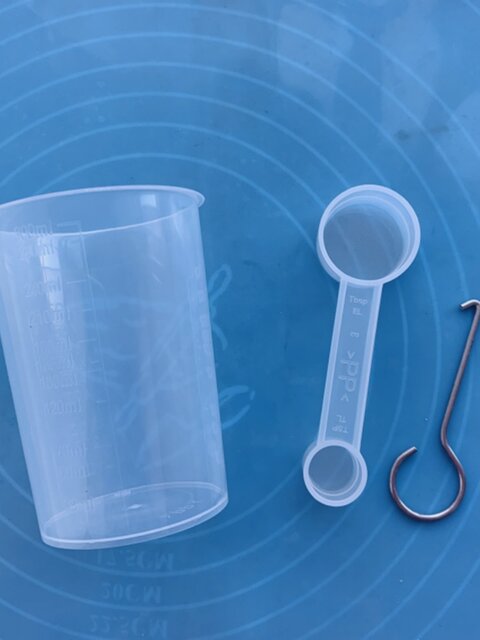 Aca North American Bread Machine Accessories 300ml Measuring Cup Measuring Spoon Hook Original Accessories Genuine