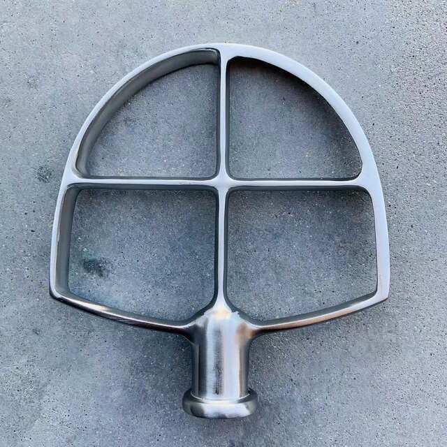 Aca Stand Mixer Original Accessories Dc830/Dc850 Dough Hook, Mixing Paddle, Egg Beater Cage, Egg Beater Net, Upgraded and Thickened