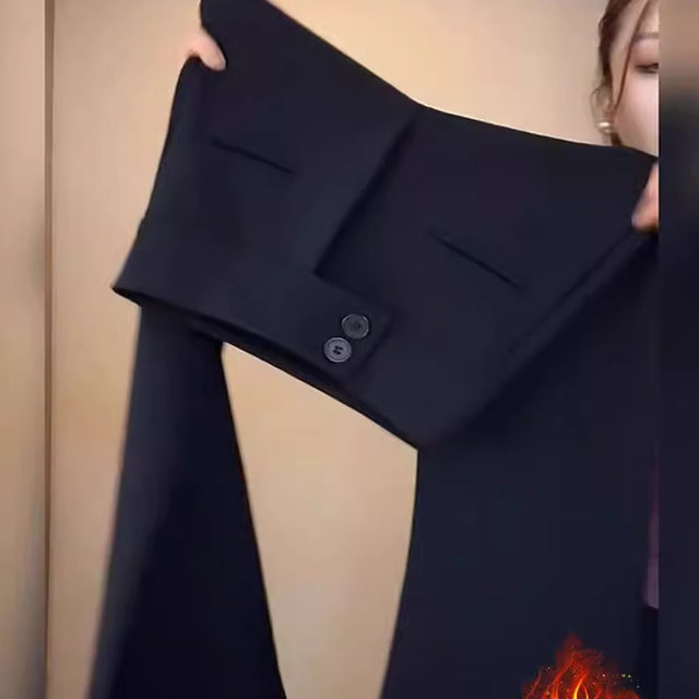 2398#regular 49#plus velvet 55#flared casual pants for women, new elastic non-leg-fitting large size fat mm flared pants