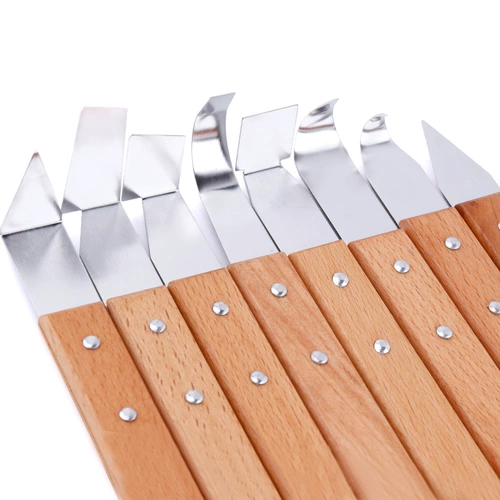 Ремонт деревянной ручки 8 -куплент из глинистой скульптур