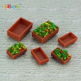 多彩哈泥 Строительство песчаного стола Модель Материал DIY Внутренняя сцена на открытом воздухе сцена прямоугольная квадратная кровать