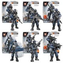 Extraordinary Lightning Special Police Corps Military Jedi Model Joints Can Active Soldiers Puzzle Assemble Building Block Toys