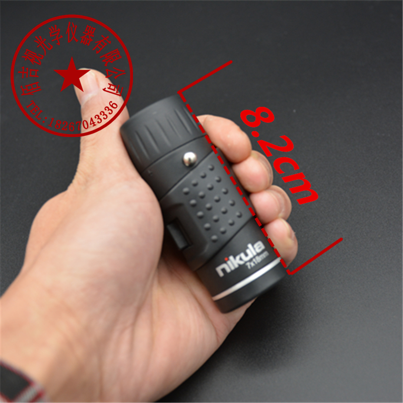 Nikula chính hãng đứng lên kính thiên văn KM3 7x18 nhỏ gọn và cầm tay công suất thấp đào tạo trẻ em - Kính viễn vọng / Kính / Kính ngoài trời ống nhòm điện thoại