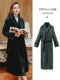 Женский темно -зеленый мутито -халат