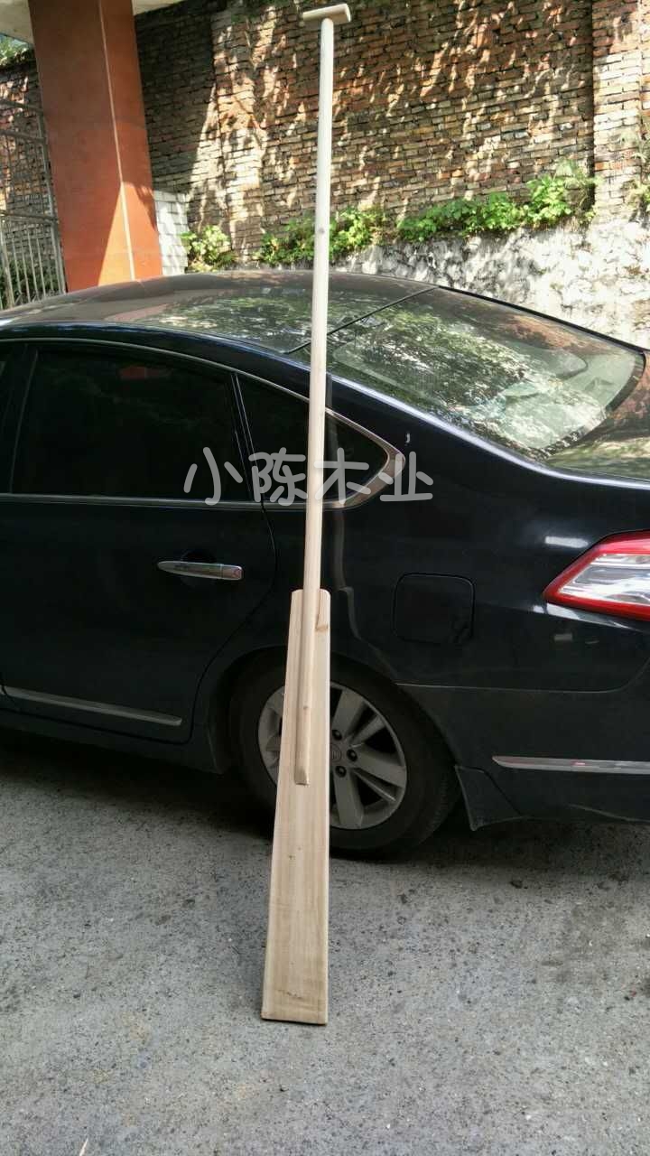 2 5 m of wooden paddle log paddle rowing rocking rotor paddle can be ordered