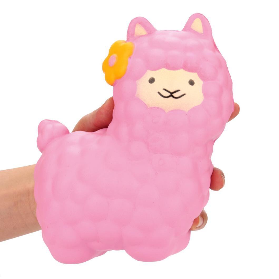 squishy slow rebound bread pendant simulation alpaca super cute animal decompression toy decompression vent pinch music