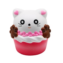 Slow rebound decompression toy squishy donut pendant simulation cake model fake bread kneading band