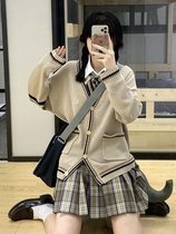 Shuanghara JK uniforms sweater Womens autumn Winter day Faculty Wind school for knitted cardio-hoodie jacket Original class jacket