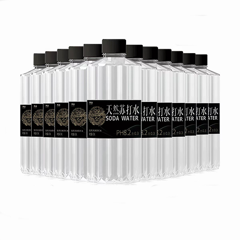 凡山天然苏打水无糖无添加瓶装饮用水439ml*18大瓶弱碱性含锶整箱