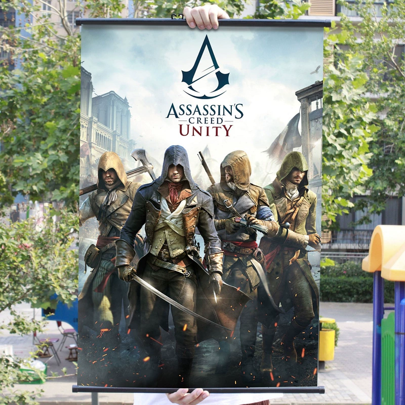 [Flange] Assassin Creed Revolution Revolution xung quanh bộ sưu tập trò chơi Poster trang trí vải - Game Nhân vật liên quan