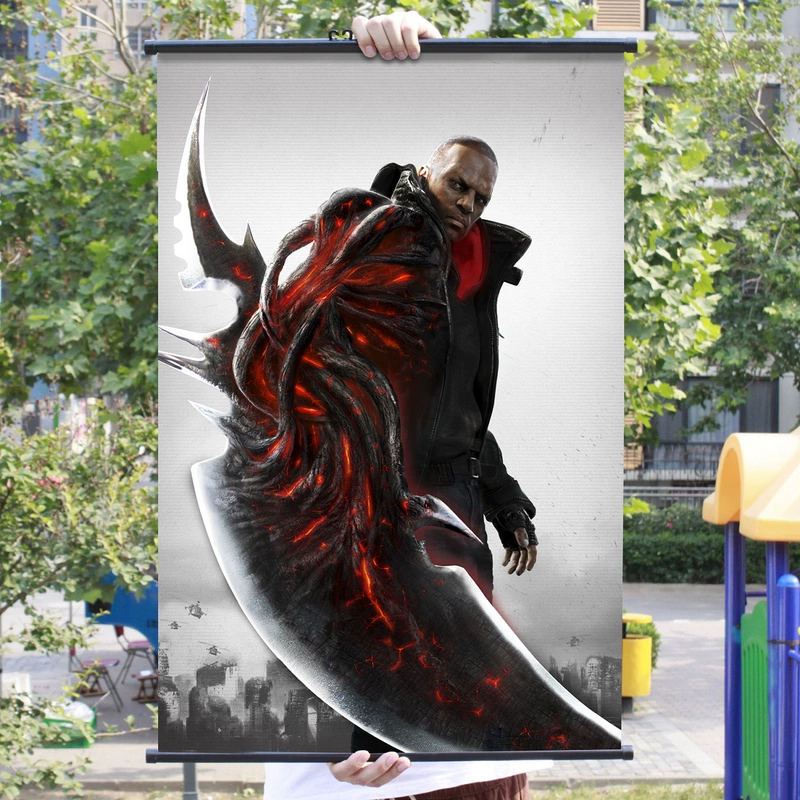 [Flange] giết người hình dạng ban đầu 1/2 xung quanh bộ sưu tập trò chơi tranh vải trang trí poster trò chơi - Game Nhân vật liên quan