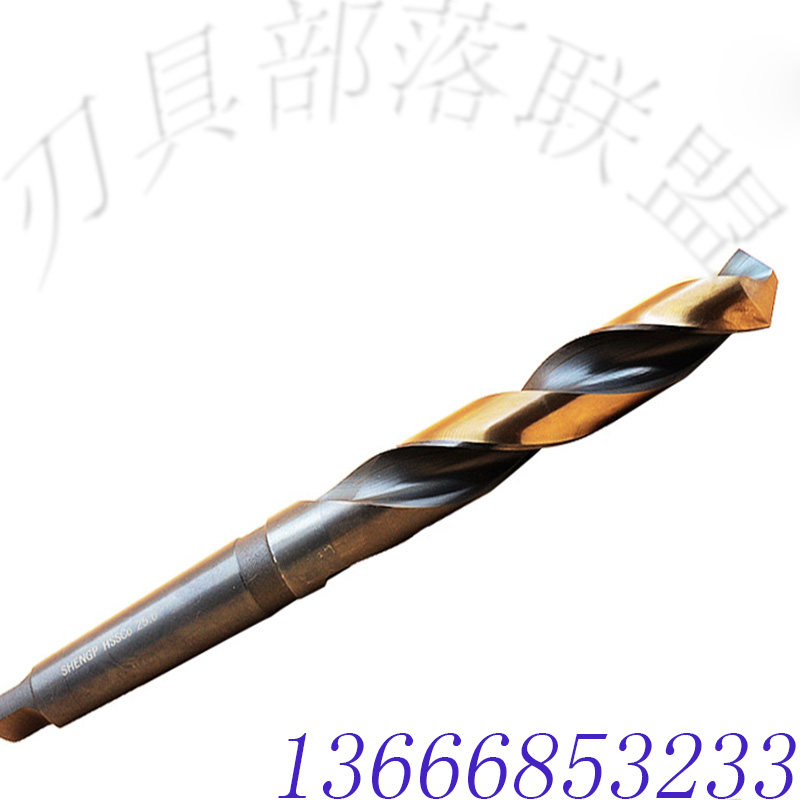 Boha volume high cobalt taper shank twist drill extended taper shank twist straight shank twist drill overall alloy drill bit