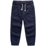 Летние тонкие штаны, осенняя детская хлопковая форма для мальчиков, подходит для подростков