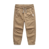 Летние тонкие штаны, осенняя детская хлопковая форма для мальчиков, подходит для подростков