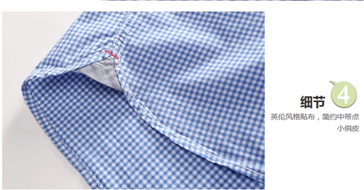 2019 mới xuân hè bé trai cotton kẻ sọc dài tay áo sơ mi bé gái mềm mại - Áo sơ mi thời trang bé gái