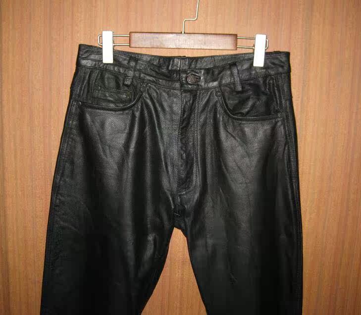Pantalon cuir homme - Ref 1491861 Image 9