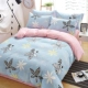 Để đạt được Thủy dệt bông denim khăn trải giường bông chăn đặc biệt 1.8m2.0 mét giường ngủ ở bốn bộ - Bộ đồ giường bốn mảnh