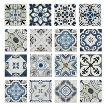Tile factory direct sales Nordic art tiles 200 Mediterranean small tiles 300 Kitchen and bathroom wall tiles Balcony non-slip tiles