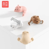 Детские накладки на углы для стола, защитный чехол для младенца, мультяшная милая лента, увеличенная толщина