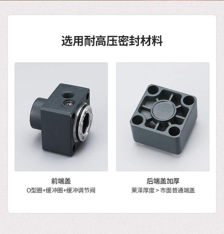 Цилиндр 莱泽亚德客型sc标准气缸 小型 气动配件sc32*25 50 100 125150175 Laeser