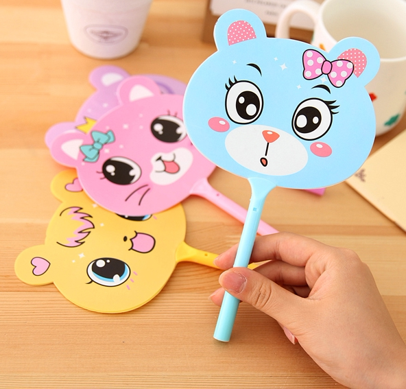 Korean creative primary school student prize ballpoint pen Children's cute cartoon fan pen gift pen