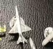 Aviation industry J-7e fighter Metal Aircraft Badge