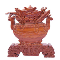 Mahogany cornucopia accessories home wedding living room Jucai opening shop home furnishings Wangcai office