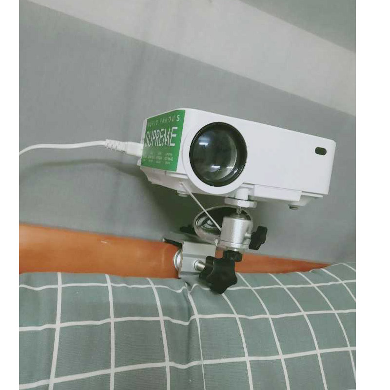 Suitable for light meter T5 projector Xiaomi Youth version headboard bracket free of punch metal universal adjustment bracket